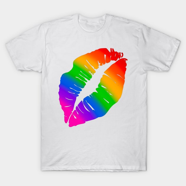 Gay Pride T-Shirt by KayWinchester92